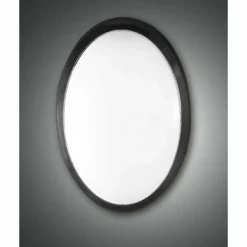 Applique extérieure Fabas Luce PRESTON LED Noir