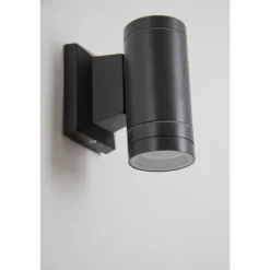Applique extérieure LED Globo Noir, 1 lumière