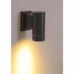 Applique extérieure LED Globo Noir, 1 lumière