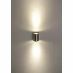 Applique extérieure LED Lutec Acier brossé, 6 lumières