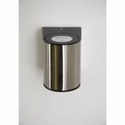 Applique extérieure LED Lutec Acier brossé, 6 lumières