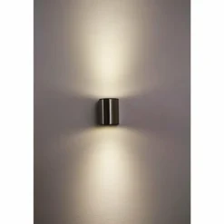 Applique extérieure LED Lutec Acier brossé, 6 lumières
