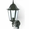 Applique extérieure LUTEC BRISTOL Noir, 1 lumière