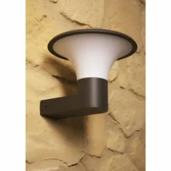 applique extérieure Trio KONGO Noir, 1 lumière