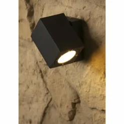 applique extérieure Trio TIBER LED Noir, 3 lumières