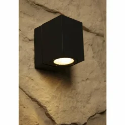 applique extérieure Trio TIBER LED Noir, 3 lumières