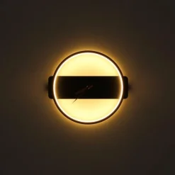 Luminaires Globo Lighting Éclairage Led|Applique Globo UHR LED Noir, 1 lumière