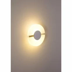 Luminaires Lutec Appliques|Applique Lutec LED Acier brossé, 1 lumière