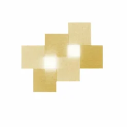Luminaires Grossmann Éclairage Led|Applique murale / Plafonnier Grossmann CREO LED Laiton, 2 lumières