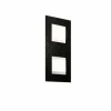 Luminaires Grossmann Appliques|Applique murale / Plafonnier Grossmann BASIC LED Noir, 2 lumières