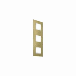 Luminaires Grossmann Appliques|Applique murale / Plafonnier Grossmann BASIC LED Laiton, 3 lumières