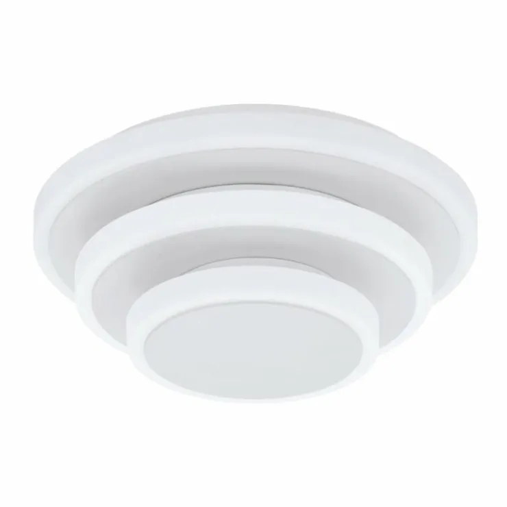 Luminaires Eglo Appliques|Applique murale / Plafonnier Eglo ELGVERO LED Blanc, 3 lumières