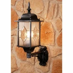 Applique murale Amapala Noir, 1 lumière