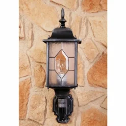 Applique murale Amapala Noir, 1 lumière