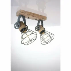 Luminaires Steinhauer Appliques|Applique murale Anne Lighting ANNE Gris, 2 lumières