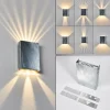 Applique murale Benin LED Nickel mat, 2 lumières