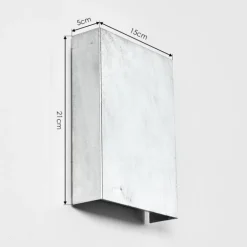 Applique murale Benin LED Nickel mat, 2 lumières