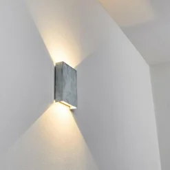 Applique murale Benin LED Nickel mat, 2 lumières