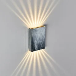 Applique murale Benin LED Nickel mat, 2 lumières