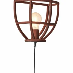 Luminaires Brilliant Appliques|Applique murale Brilliant Matrix Rouille, 1 lumière