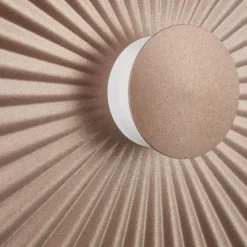 Luminaires Brilliant Appliques|Applique murale Brilliant Phinx LED Brun, Crème, 1 lumière