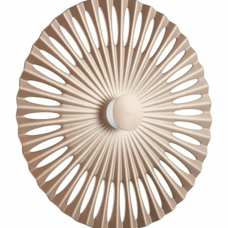 Luminaires Brilliant Appliques|Applique murale Brilliant Phinx LED Brun, Crème, 1 lumière