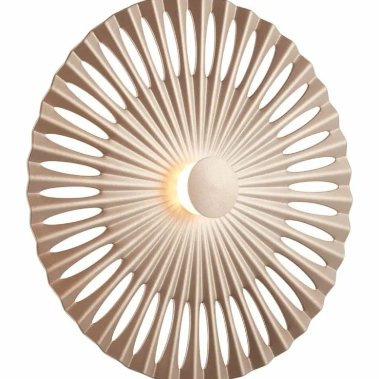 Luminaires Brilliant Appliques|Applique murale Brilliant Phinx LED Brun, Crème, 1 lumière