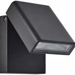 Applique murale Brilliant Toya LED Noir, 1 lumière