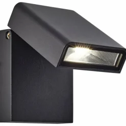 Applique murale Brilliant Toya LED Noir, 1 lumière