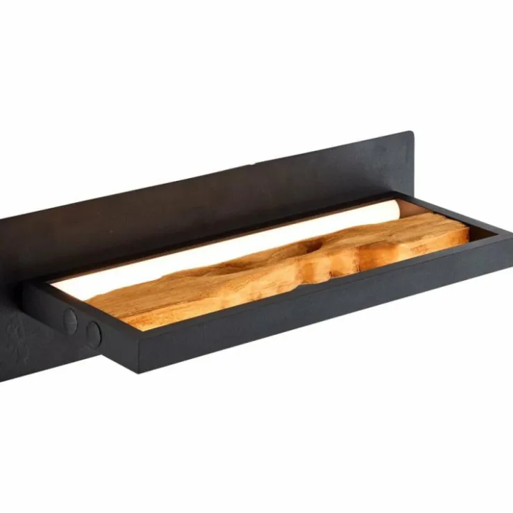 Luminaires Brilliant Éclairage Led|Applique murale Brilliant Chaumont LED Noir, 1 lumière