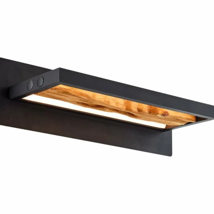 Luminaires Brilliant Éclairage Led|Applique murale Brilliant Chaumont LED Noir, 1 lumière