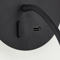 Luminaires Brilliant Éclairage Led|Applique murale Brilliant Jutta LED Noir, 1 lumière