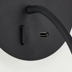 Luminaires Brilliant Éclairage Led|Applique murale Brilliant Jutta LED Noir, 1 lumière