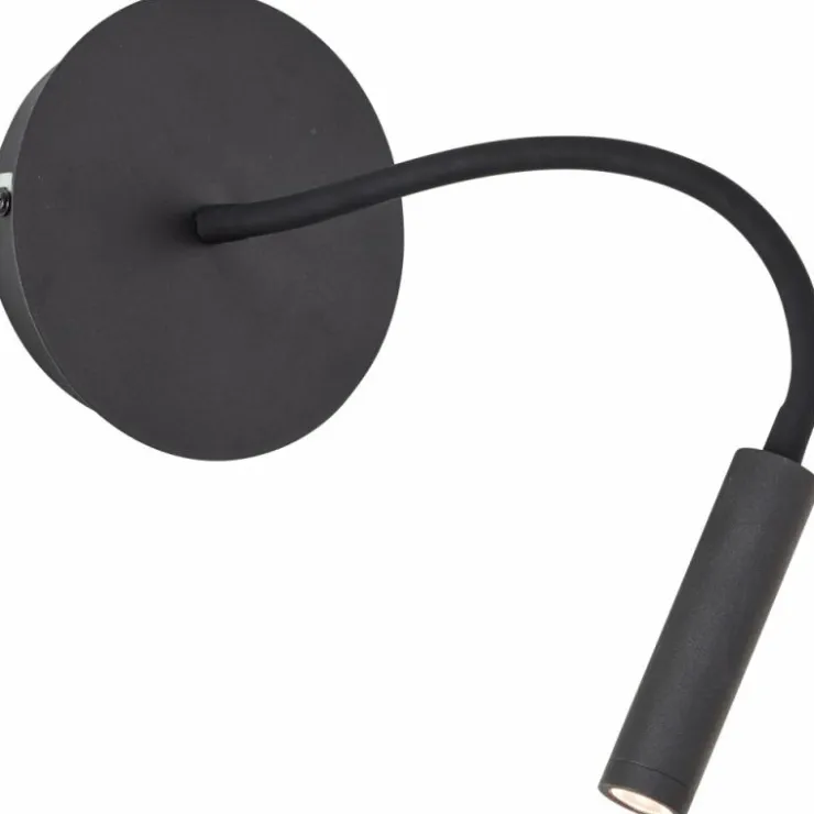 Luminaires Brilliant Éclairage Led|Applique murale Brilliant Jutta LED Noir, 1 lumière