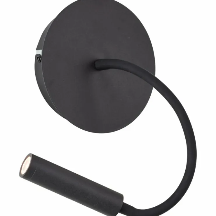 Luminaires Brilliant Éclairage Led|Applique murale Brilliant Jutta LED Noir, 1 lumière