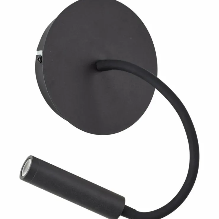 Luminaires Brilliant Éclairage Led|Applique murale Brilliant Jutta LED Noir, 1 lumière