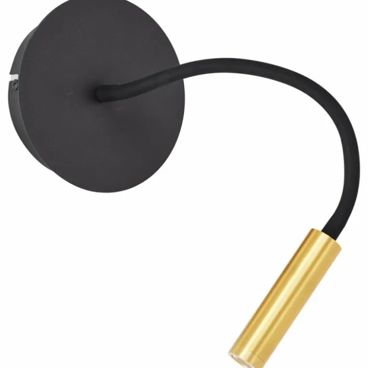 Luminaires Brilliant Éclairage Led|Applique murale Brilliant Jutta LED Noir, 1 lumière