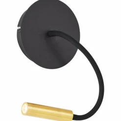 Luminaires Brilliant Éclairage Led|Applique murale Brilliant Jutta LED Noir, 1 lumière