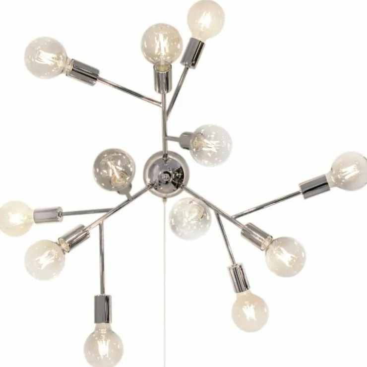 By Rydéns Appliques|Applique murale By Rydens Hero Chrome, 12 lumières