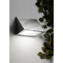 Applique murale CMD Aqua Peso LED Acier inoxydable, 1 lumière