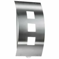 Applique murale CMD Aqua Toma Acier inoxydable, 1 lumière, Détecteur de mouvement