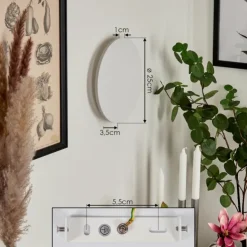 hofstein Éclairage Led|Applique murale Comallo LED Blanc, 1 lumière