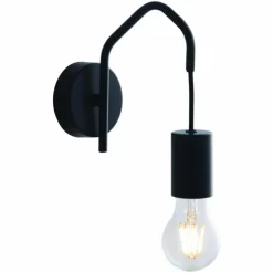 Luce Design Appliques|Applique murale Cuyama Noir, 1 lumière