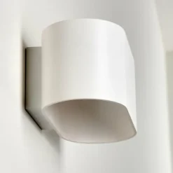 hofstein Appliques|Applique murale Dapp Blanc, 1 lumière