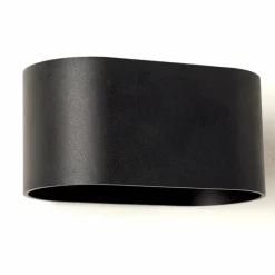 hofstein Appliques|Applique murale Dapp Noir, 1 lumière