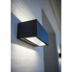 Applique murale d'extérieur LED Lutec Anthracite, 1 lumière