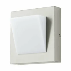 Applique murale d'extérieur Eglo CALGARY 1 LED Acier inoxydable, 1 lumière
