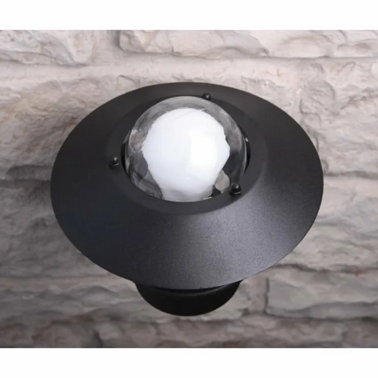 Applique murale d'extérieur Nordlux BLOKHUS Noir, 1 lumière