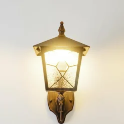 Applique murale d'extérieur TOK Brun, Rouille, 1 lumière