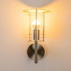 Applique murale d'extérieur VALDEZ Acier inoxydable, 1 lumière
